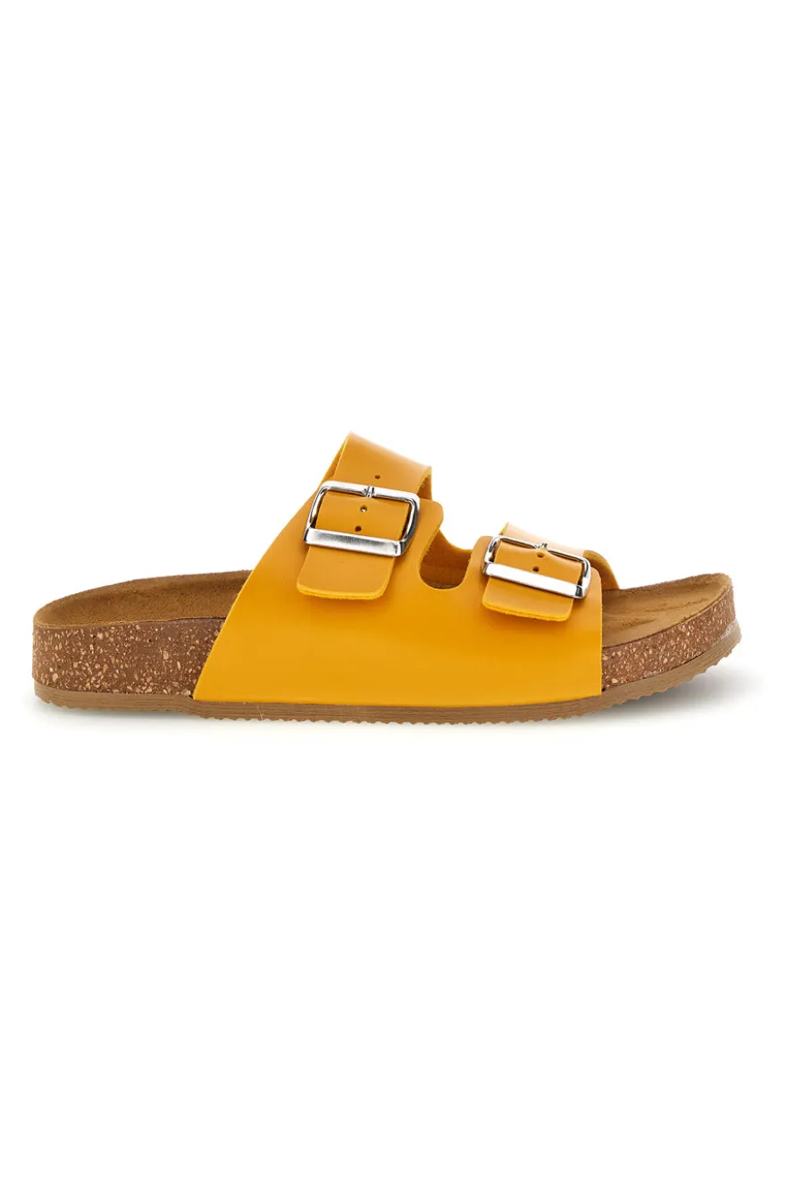 Pittarello Tierra doppelte gelbe Hausschuhe 335A20630SR