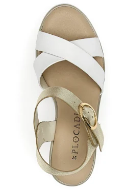 Plocadi Keilsandalen 19849 Weiß