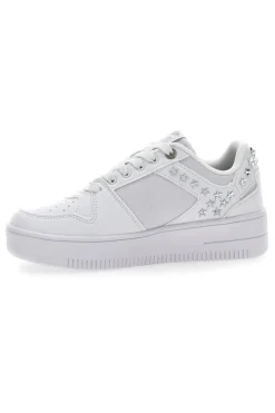 Pltform Cotton Belt Axel White Sneakers