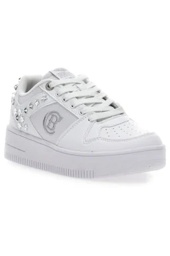 Pltform Cotton Belt Axel White Sneakers