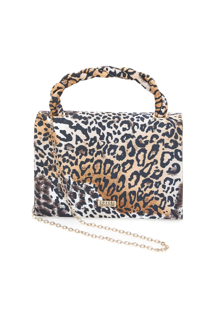 Pochette Animalier con Chiusura a Calamita Coveri Sera 0149 C