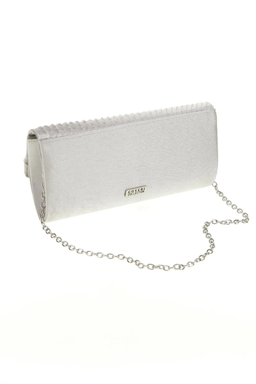 Pochette argento con catena Coveri collection SUI SERA 099 6