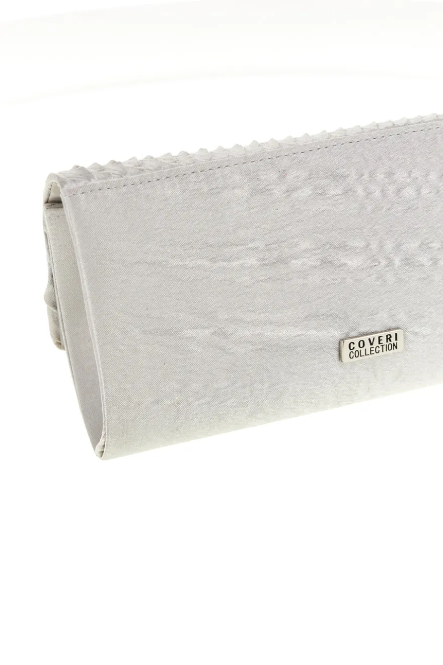 Pochette argento con catena Coveri collection SUI SERA 099 6