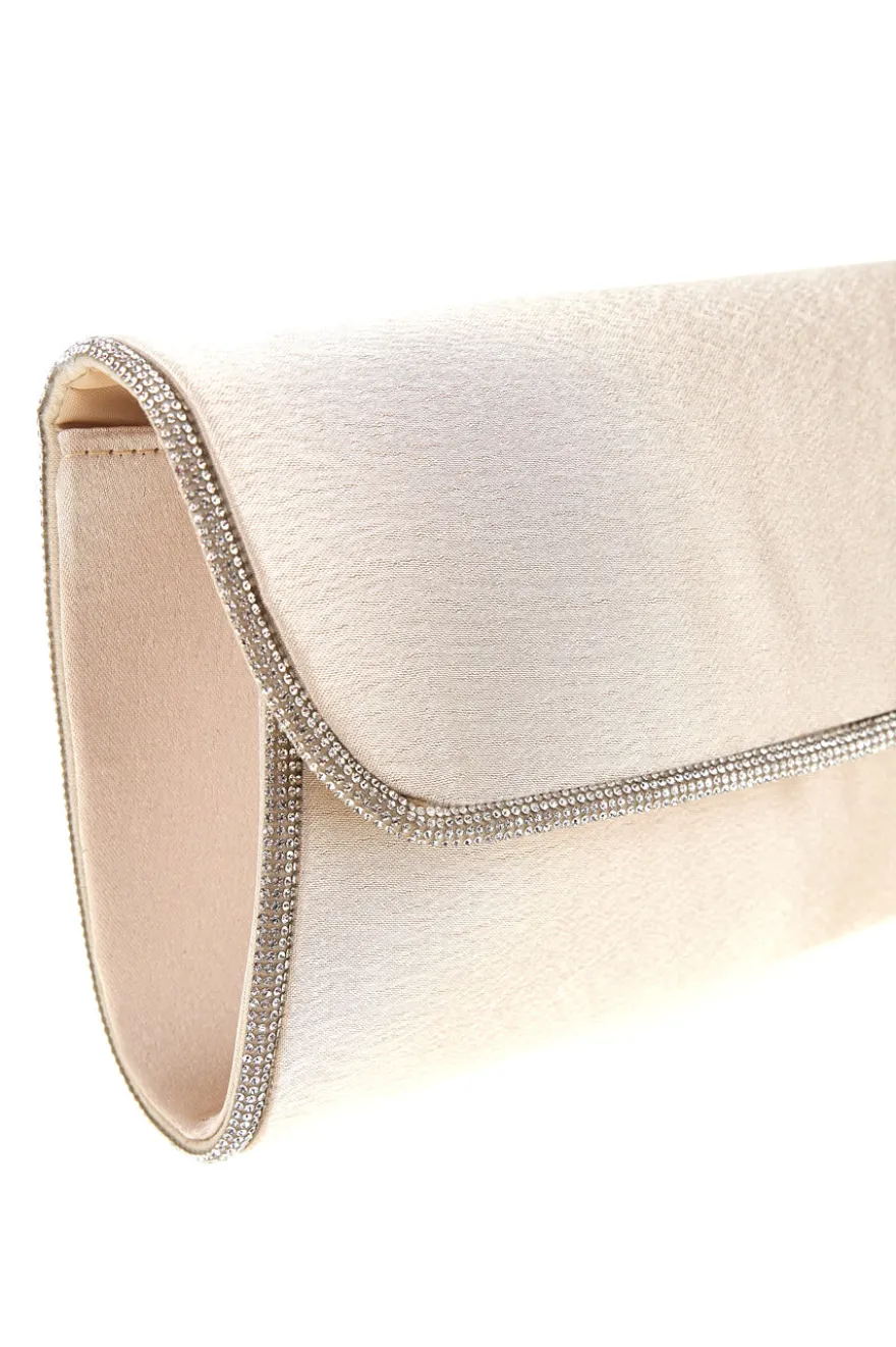 Pochette beige elegante con tracolla New bag SERA/3501