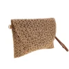 Pochette Beige Intrecciata con Tracolla Selun beach SUI 261002/C