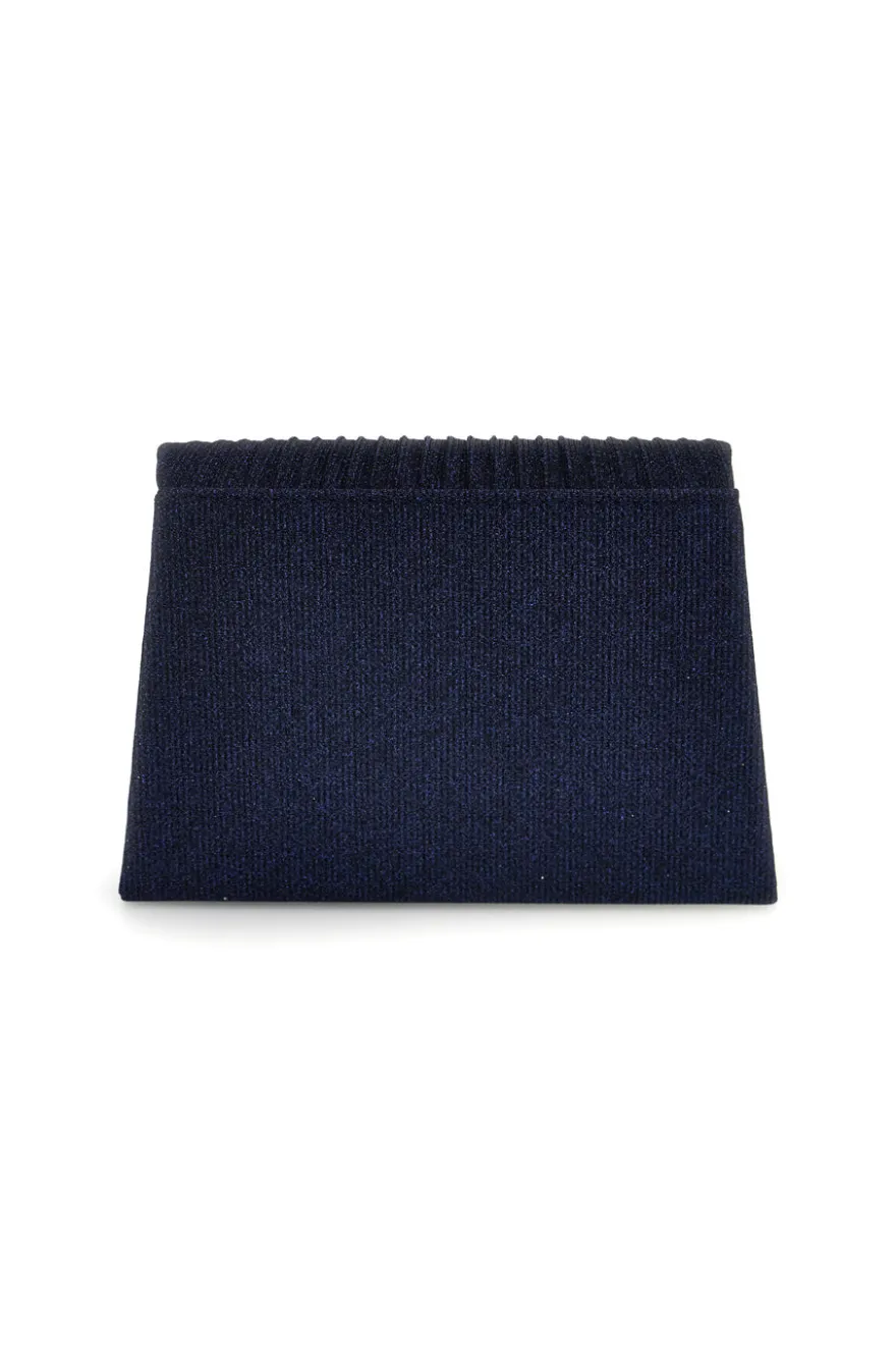 Pochette blu con glitter Nbg SERA/3534