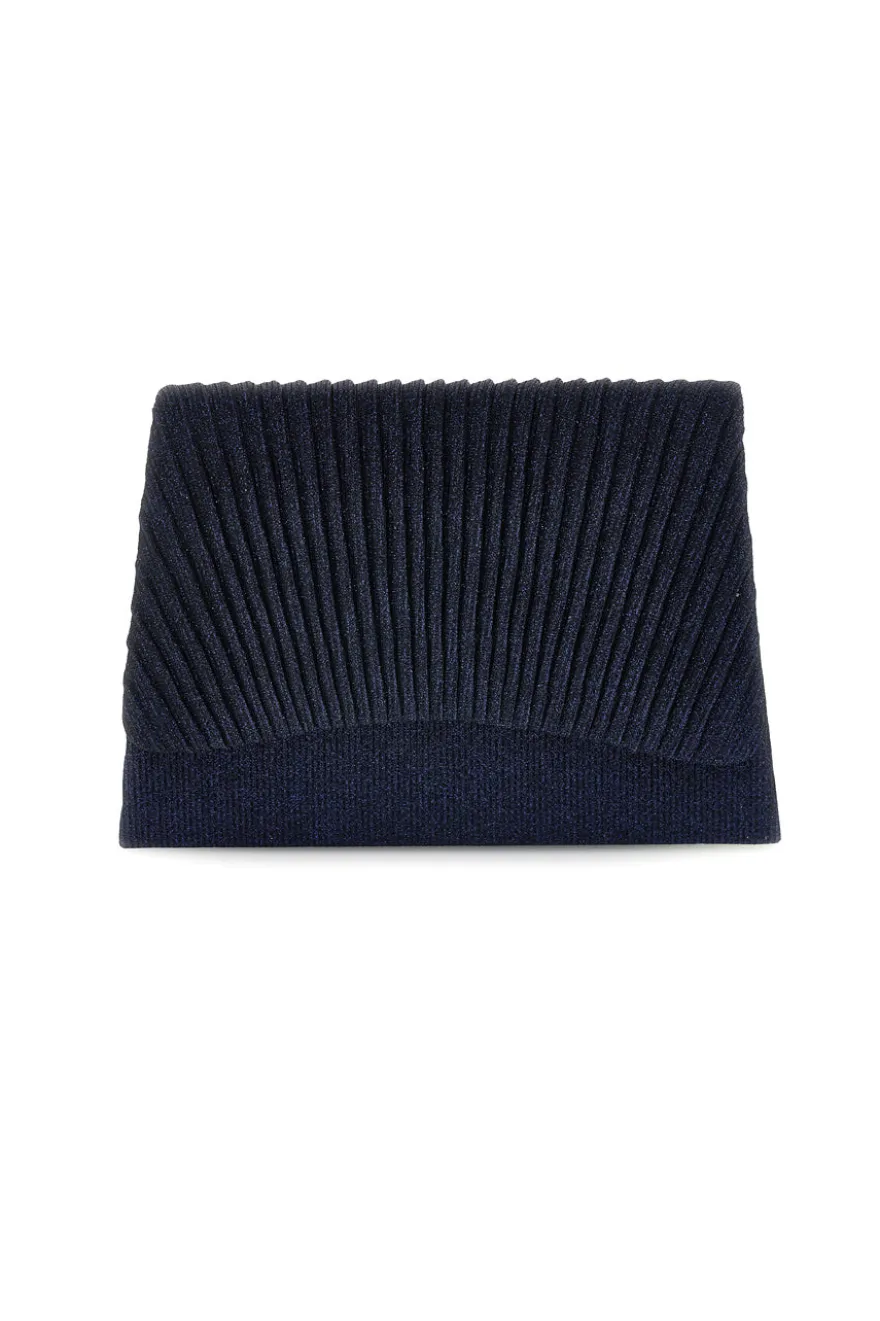 Pochette blu con glitter Nbg SERA/3534