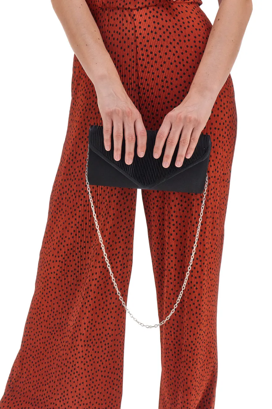 Pochette Coveri Collection Sera Righe Nera