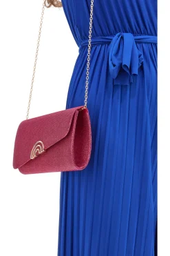 Pochette Coveri Collection Sera Fucsia Glitter