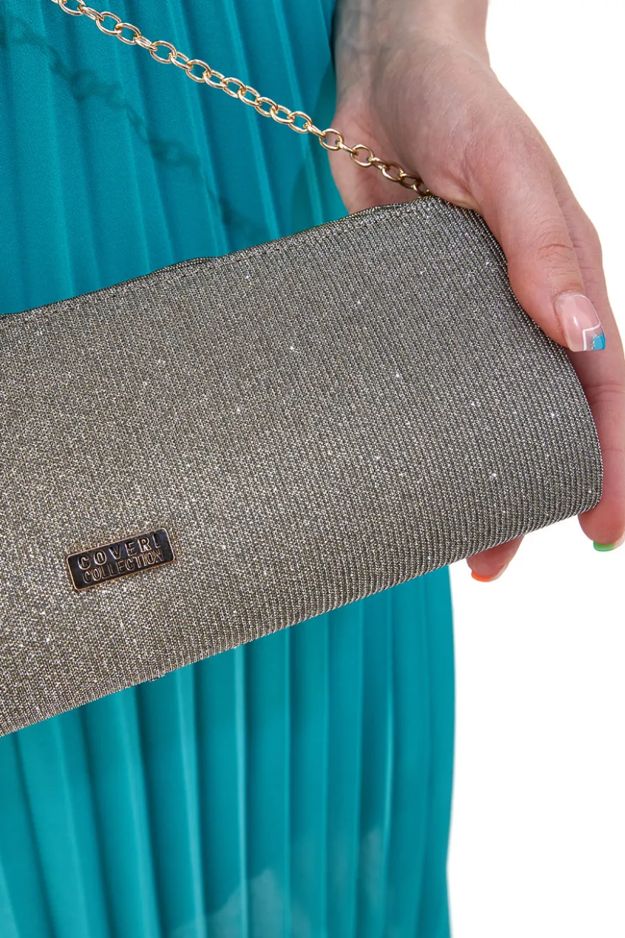 Pochette da Sera Gold con Tracolla Coveri Collection 0149