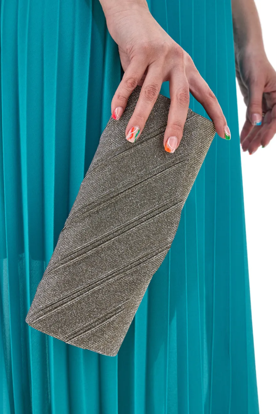 Pochette da Sera Gold con Tracolla Coveri Collection 0149