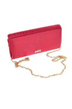 Pochette fuxia con catena Coveri collection SUI SERA 099 6