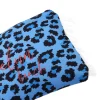 Pochette Mare Blu con Stampa Animalier Selun beach 261005