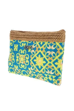 Pochette mare multicolore con zip Lejjou JJ90503