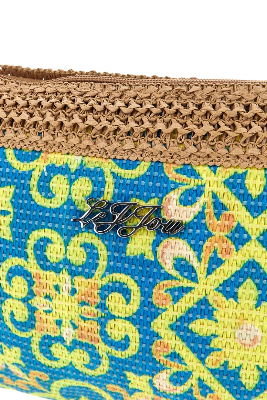 Pochette mare multicolore con zip Lejjou JJ90503