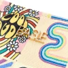 Pochette mare multicolore con frange Basile BA23723