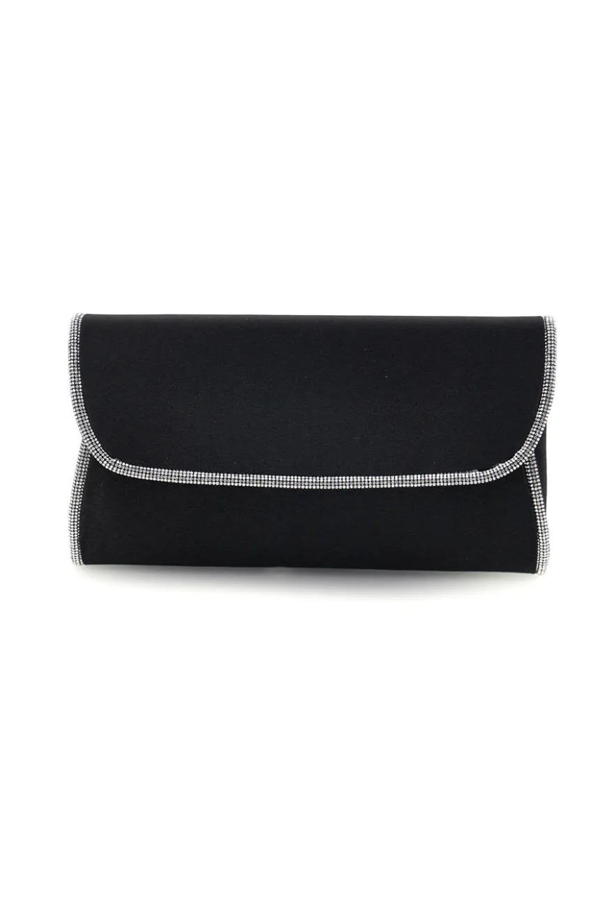Pochette nera con catena Nbg SERA/3501
