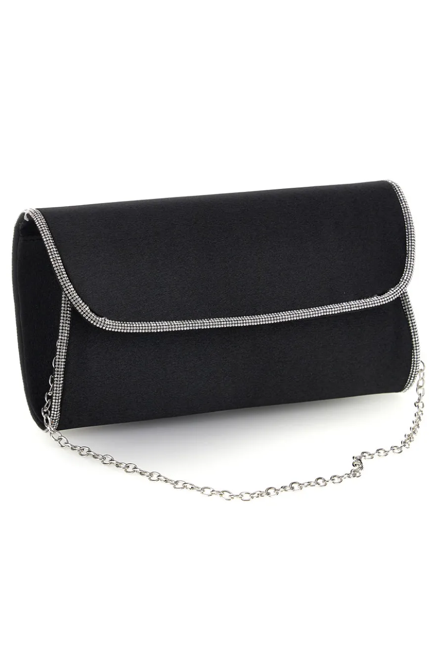Pochette nera con catena Nbg SERA/3501
