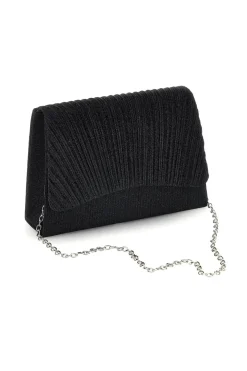 Pochette nera con glitter Nbg SERA/3534