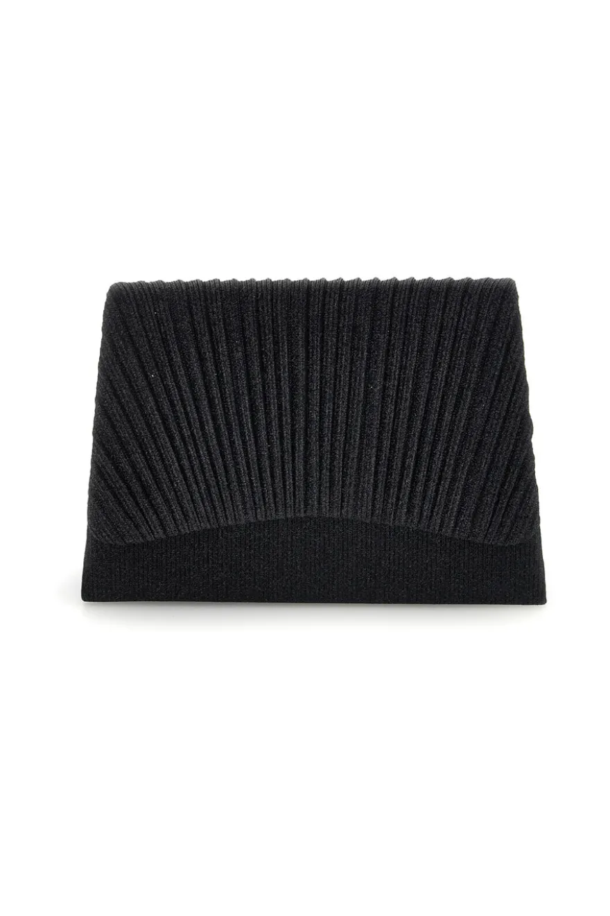 Pochette nera con glitter Nbg SERA/3534