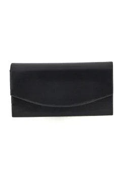 Pochette Nera in Raso con Tracolla a Catena Coveri Sera 099 7