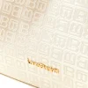 Pochette Oro con Monogramma in Rilievo e Chiusura a Zip Laura Biagiotti LB26S-284-1/G