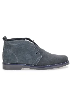 Polacchini grigi in vera pelle stile casual Pittarello 2812