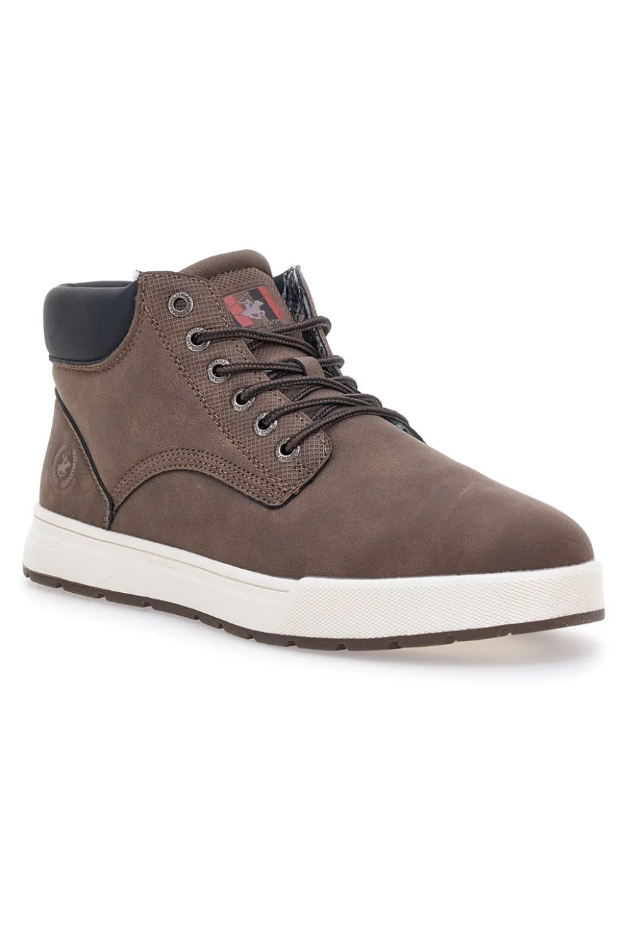 Polacchini marroni con finitura opaca Beverly Hills Polo Club PARKA NBK