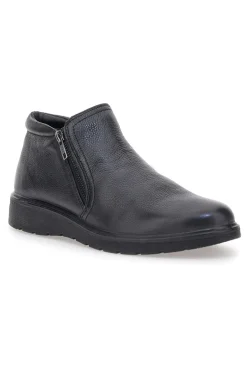 Polacchini neri con zip laterali Claremorris 17102165