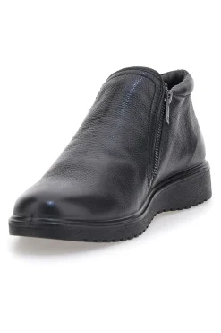 Polacchini neri con zip laterali Claremorris 17102165