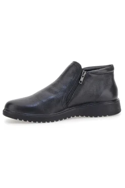 Polacchini neri con zip laterali Claremorris 17102165