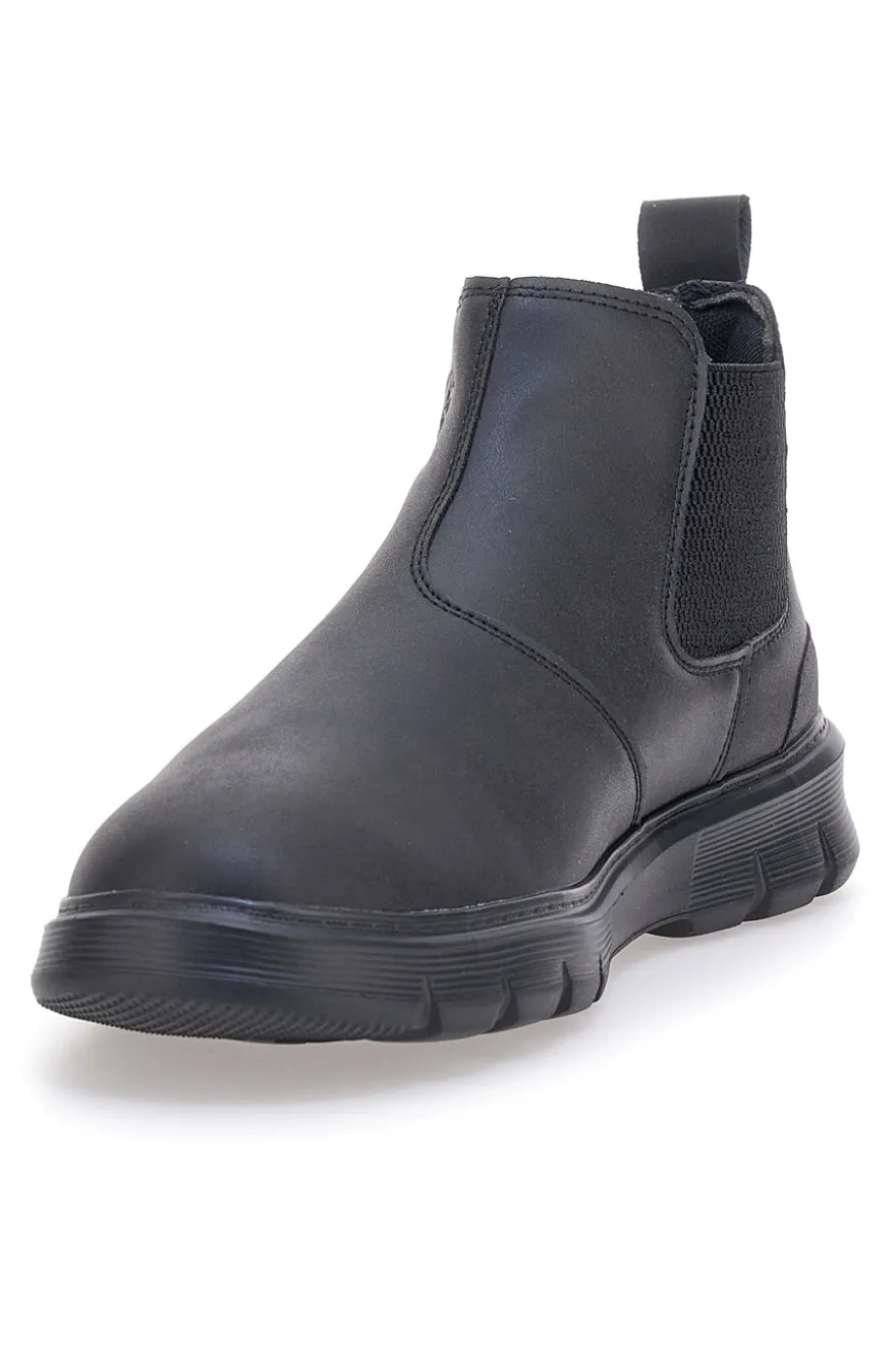 Polacchini neri elasticizzati Marina militare MM984