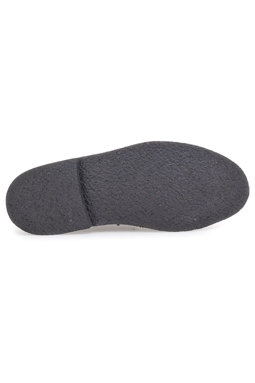 Polacchini neri in pelle scamosciata PTR 2902