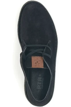 Polacchini neri in pelle scamosciata PTR 2902