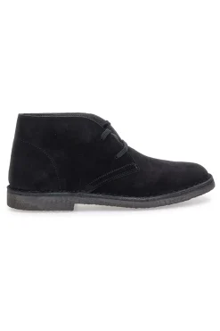 Polacchini neri in pelle scamosciata PTR 2902