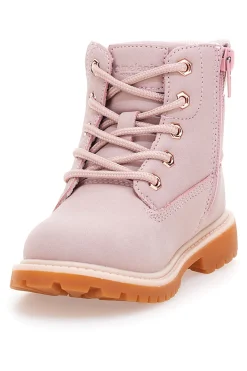 Polacchini rosa con suola carrarmato MKIDS MG25165