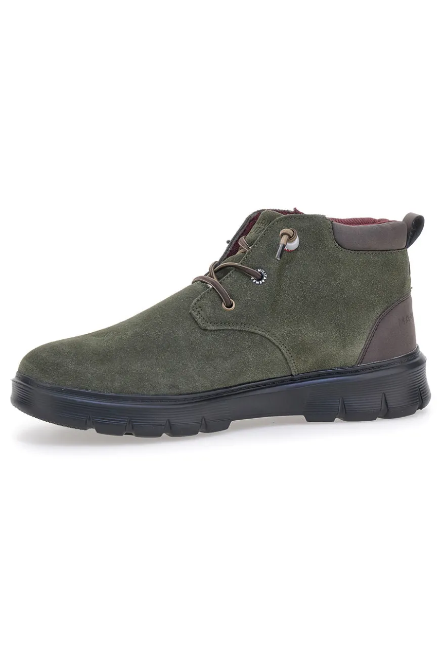 Polacchini verdi con suola flessibile Marina militare MM982