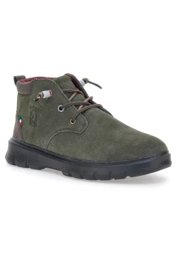 Polacchini verdi con suola flessibile Marina militare MM982