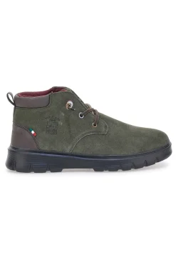 Polacchini verdi con suola flessibile Marina militare MM982