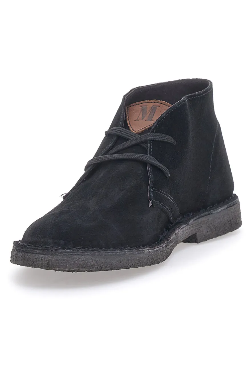 Polacchino Vera pelle Nero Max Dillan 2902