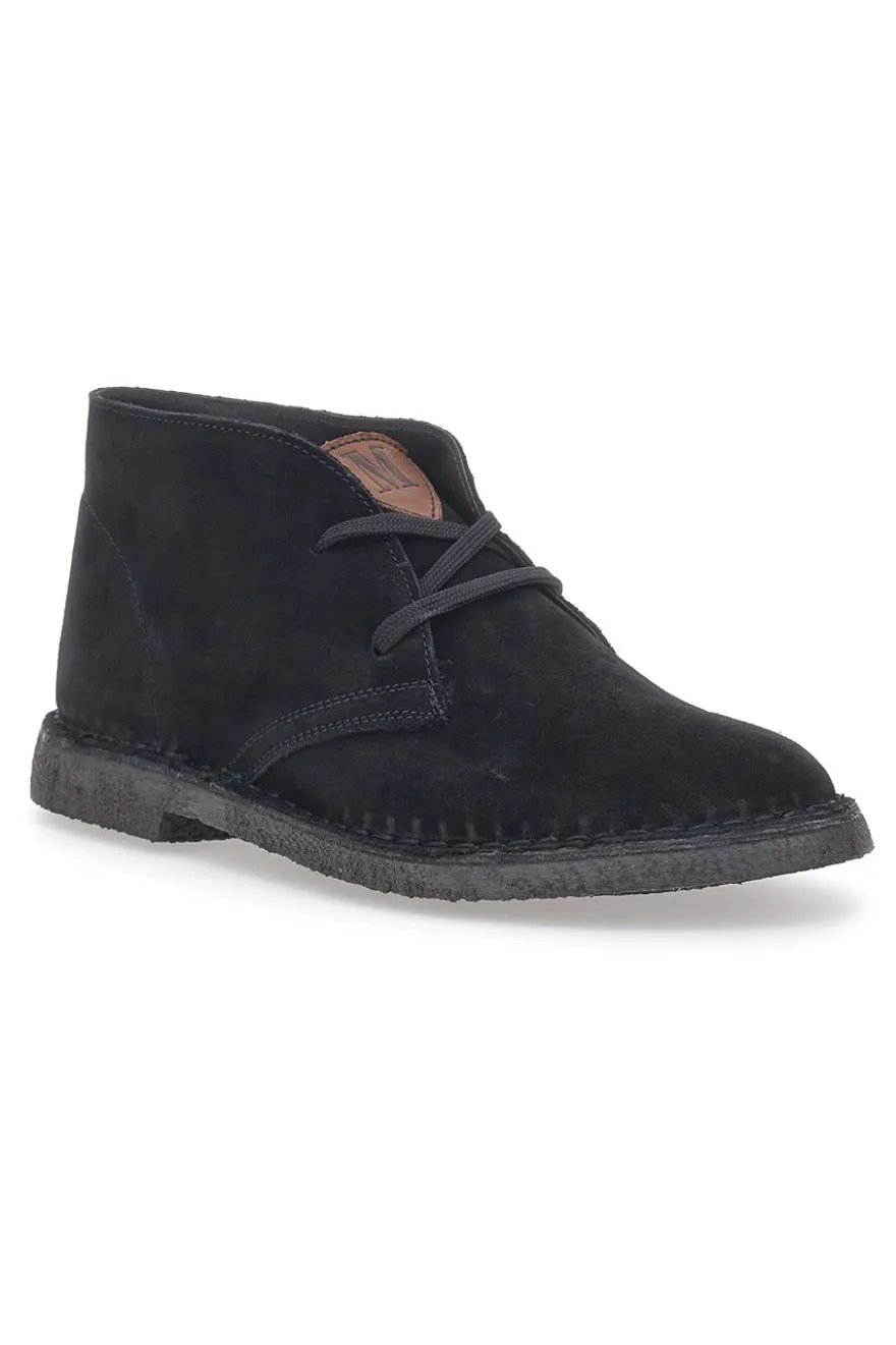 Polacchino Vera pelle Nero Max Dillan 2902