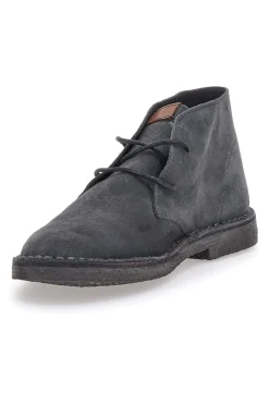Polacco Grigio in Vera Pelle Scamosciata Max Dillan 2902