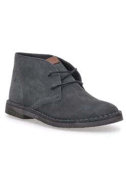Polacco Grigio in Vera Pelle Scamosciata Max Dillan 2902