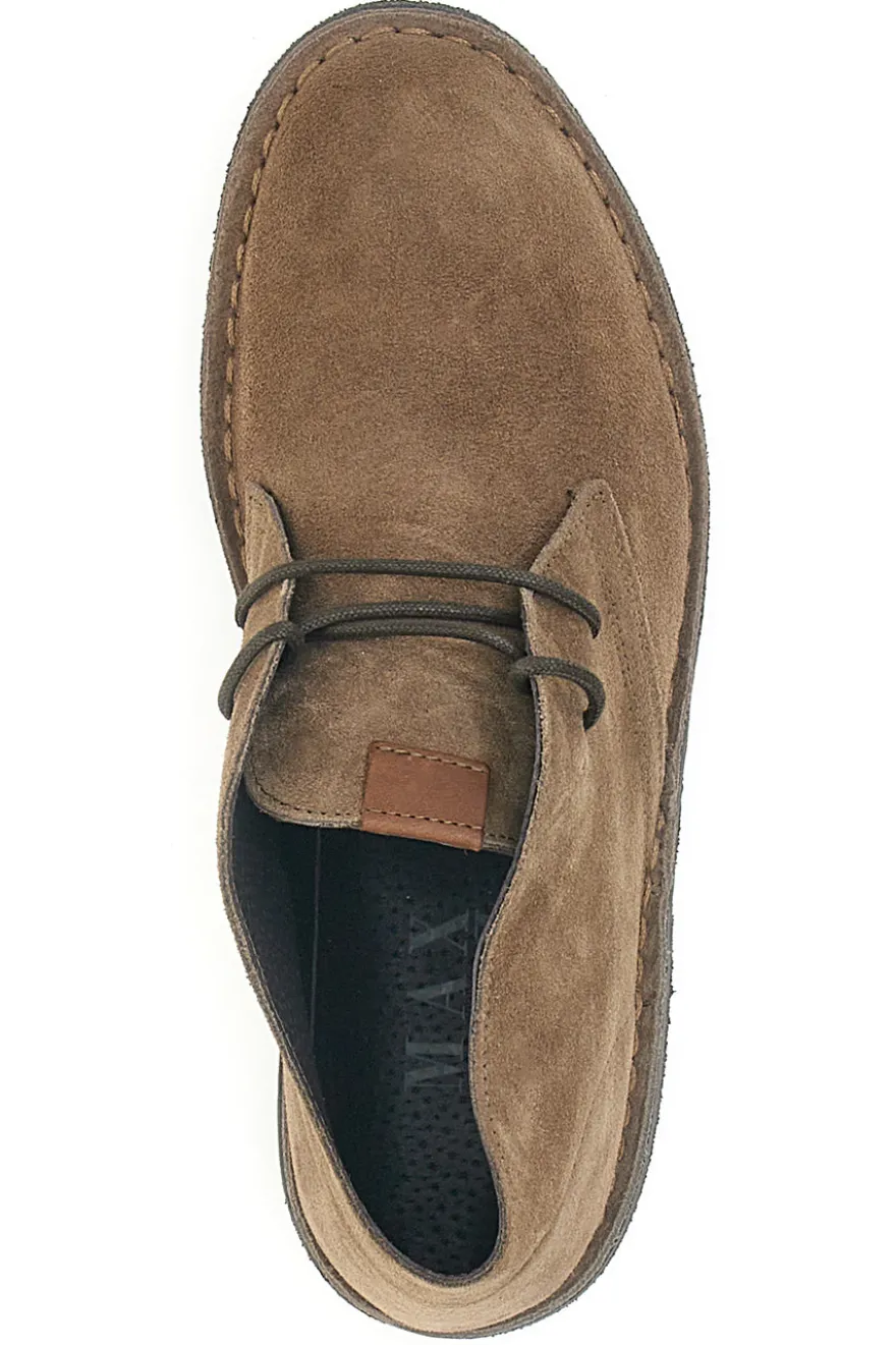 Polacco Marrone in Vera Pelle Scamosciata Max Dillan 2902