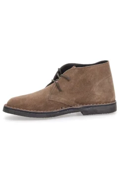 Polacco Marrone in Vera Pelle Scamosciata Max Dillan 2902