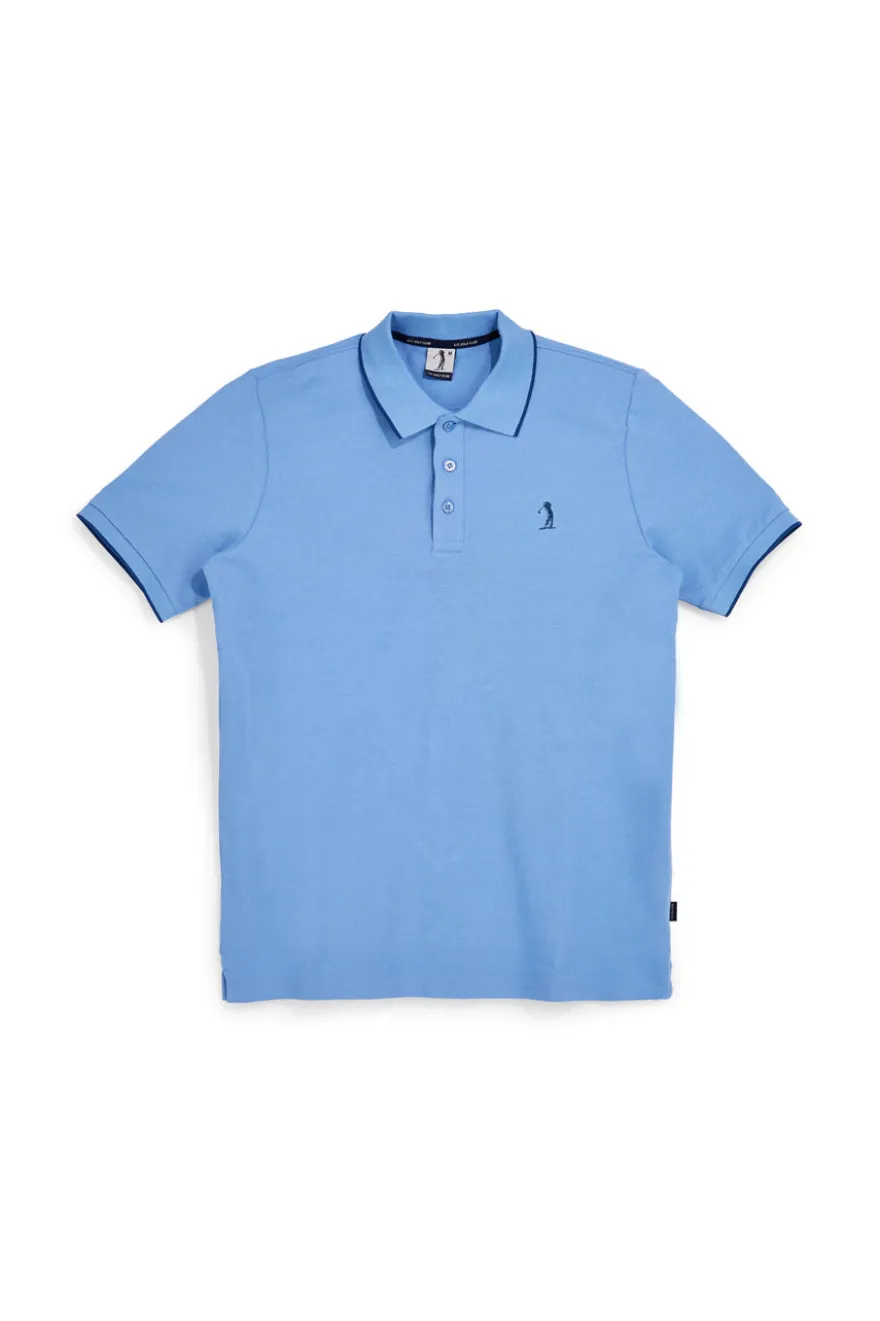 Polo Azzurra in cotone Us golf PO2001