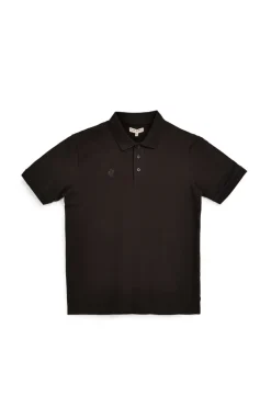 Polo marrone maniche corte colletto bottoni Pittarello tierra PT-M-T-9079