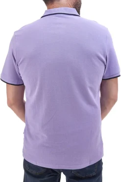Polo Mezza Manica Lilla 100% Cotone U.S. GOLF CLUB