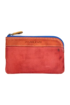 Portachiavi multicolore con zip e anello Naj-oleari 3025