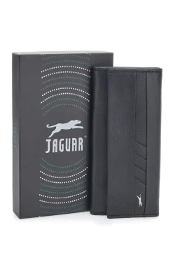 Portachiavi Nero In Vera Pelle Jaguar PF869-16/JAG